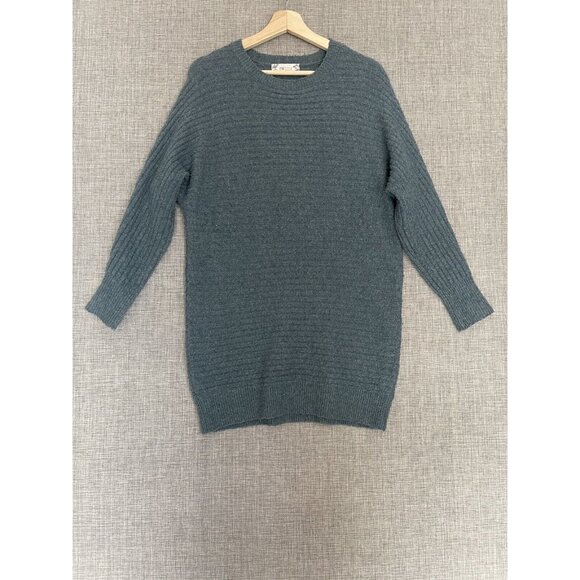 Pink Rose Oversize Sweater Tunic Dress Women’s Extra Small Blue Soft Macy's - Picture 13 of 13